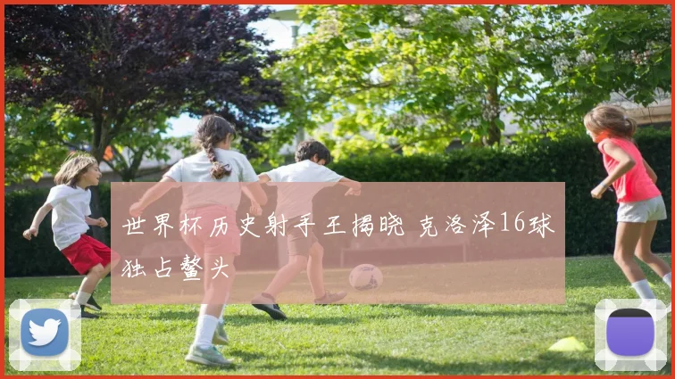 世界杯历史射手王揭晓 克洛泽16球独占鳌头